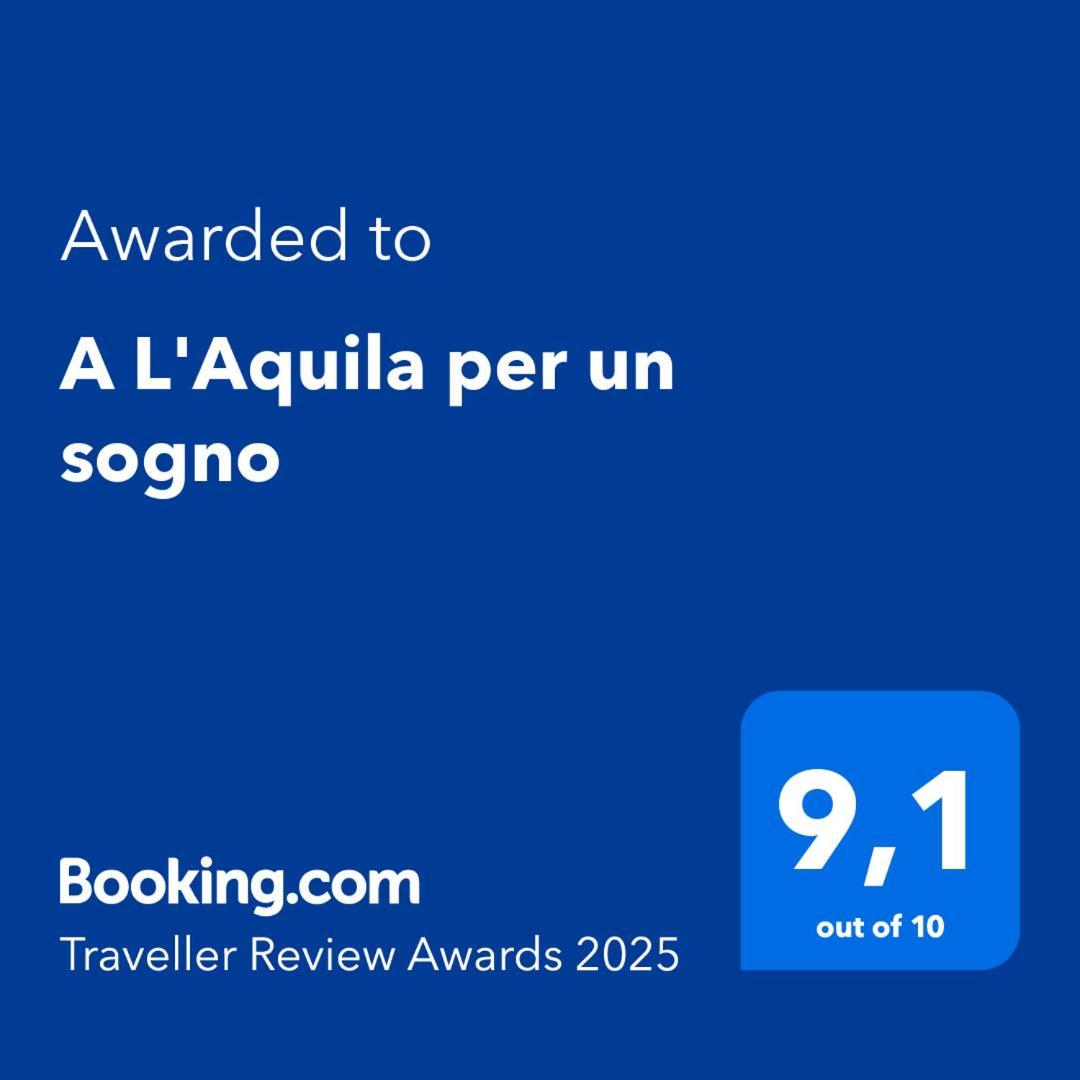 A L'Aquila Per Un Sogno Hotel Bagian luar foto
